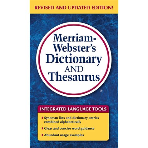 merriam webster thesaurus|merriam webster current edition.